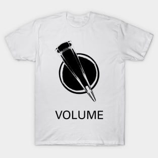 Volume Knob (Chicken-head, black) 100% T-Shirt